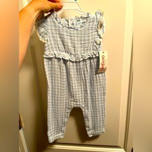 Baby girl romper. 6 months. New with tags.
